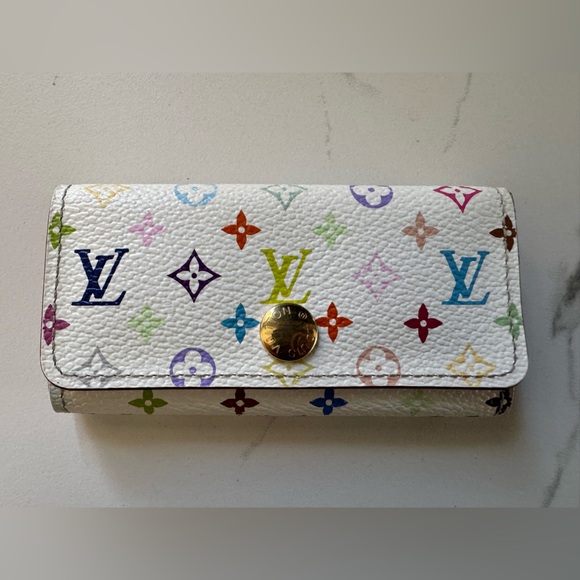Louis Vuitton Murakami Keyholder White Multicolor - Picture 7 of 7